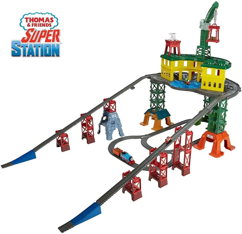 Thomas & Friends Super Station Train Set – Motorized Railway Play System 1