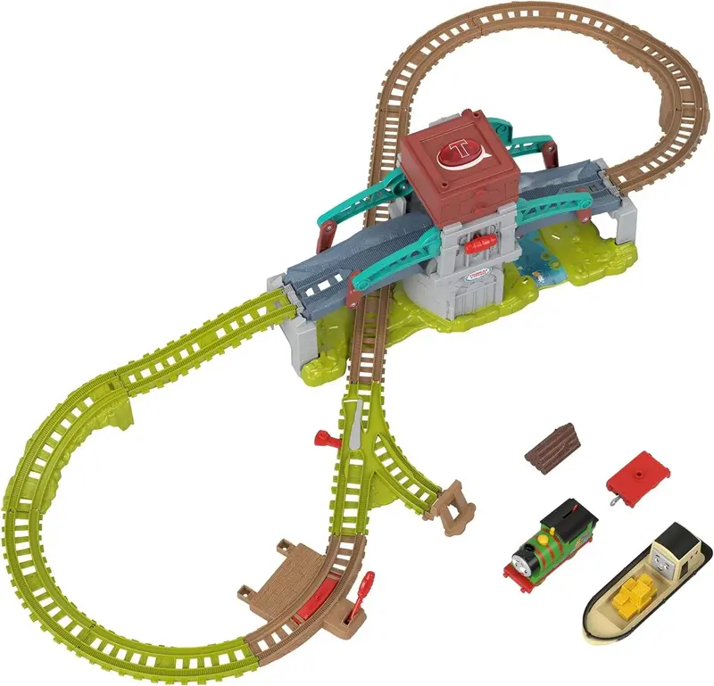 Thomas & Friends Talking Train Set: Bulstrode And Which-Way Bridge 1