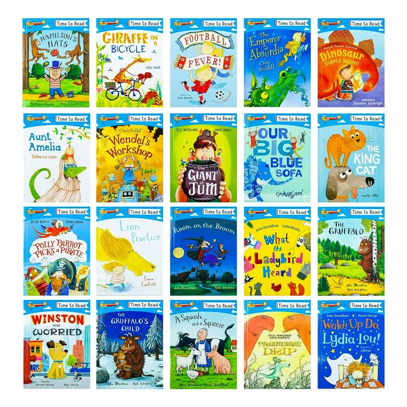 Time To Read: Classic Stories Board Book Set For Toddlers And Preschoolers (Ages 0–5) 1