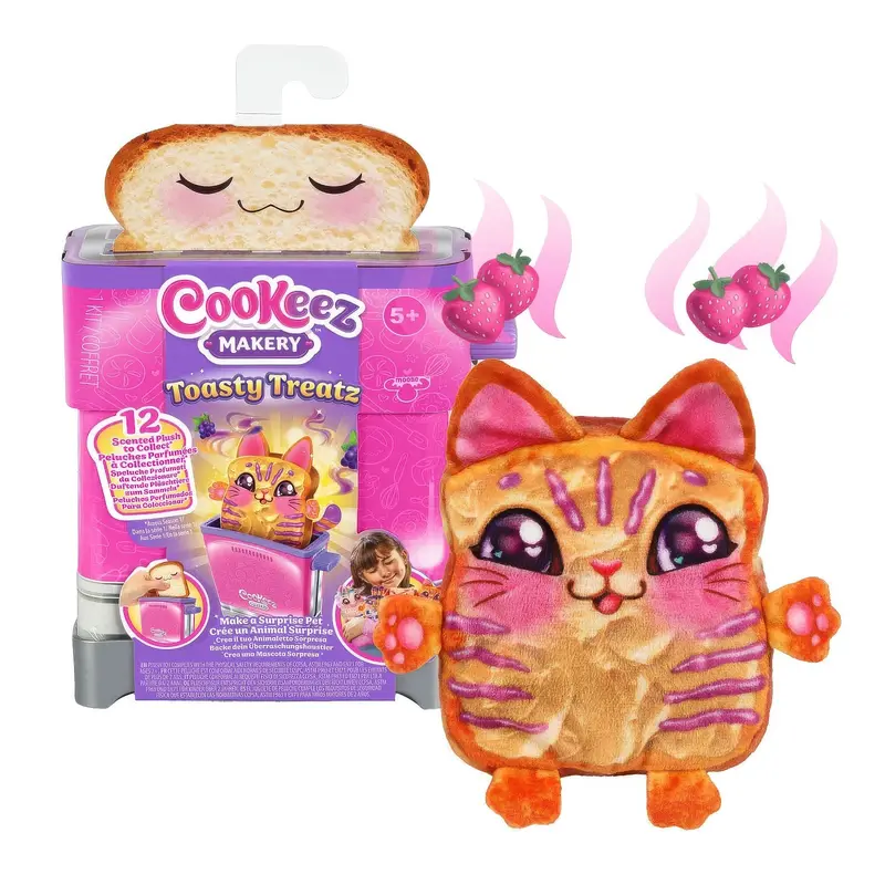 Toasty Treatz Toaster Toy – Scented Plush Surprise With Toast-Themed Fun 1