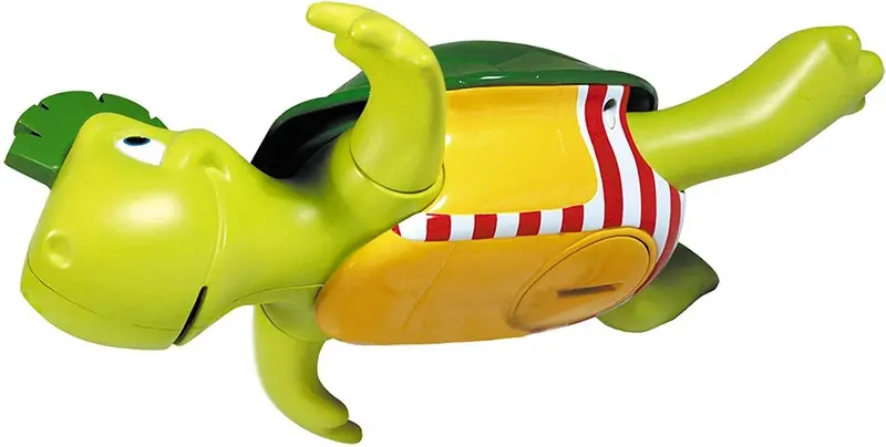 Tomy Toomies Swim 'N' Sing Turtle – Bath Time Toy With Lights And Music 1