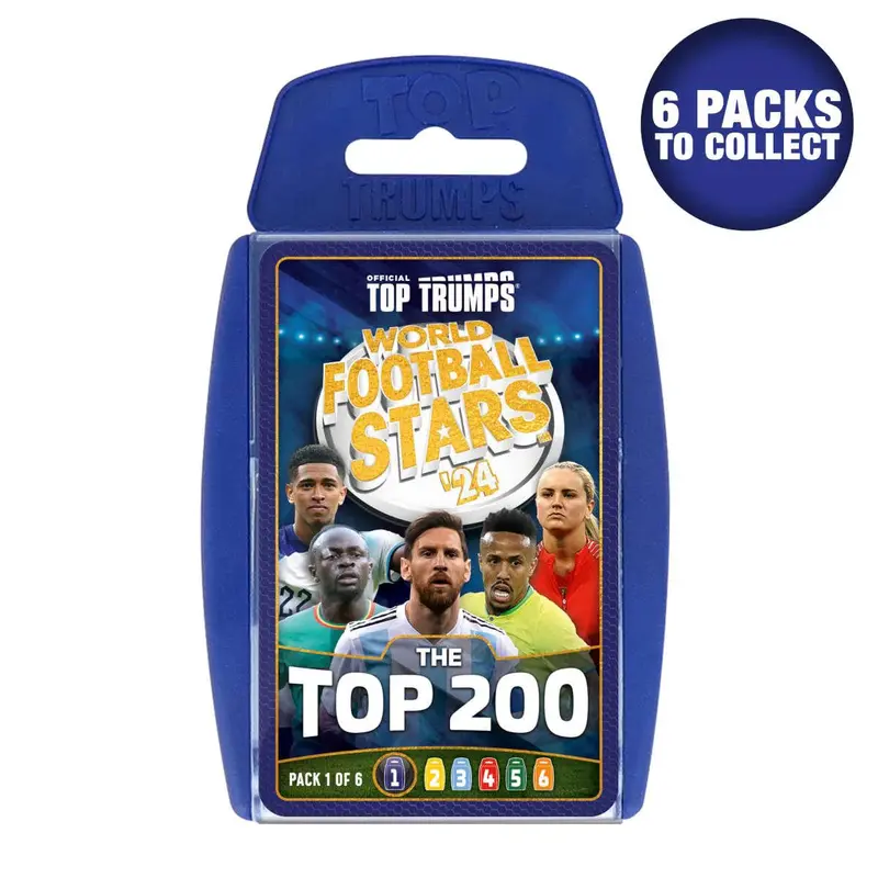 Top Trumps Football Legends Card Game – World'S Top 200 Players (Pack 1) 1