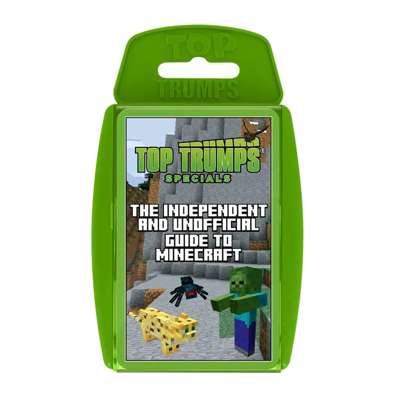 Top Trumps Unofficial Minecraft Guide – Blocky World Trivia Cards 1