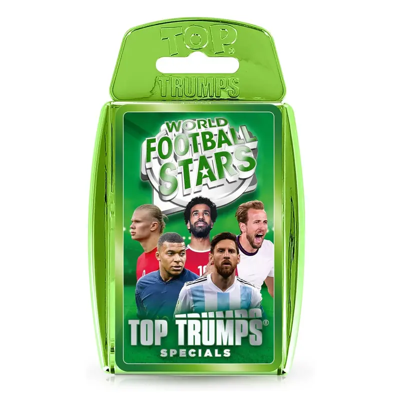 Top Trumps World Football Stars Special Edition Card Game (Green) 1