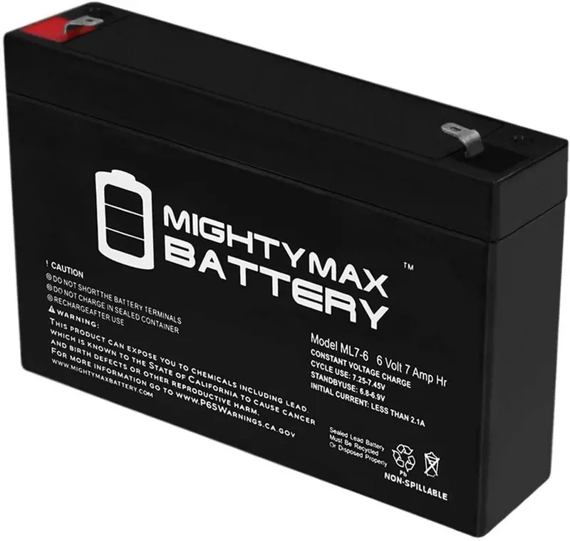 Toybox 6V 7Ah Sealed Lead-Acid Replacement Battery For Ride-On Toys 1