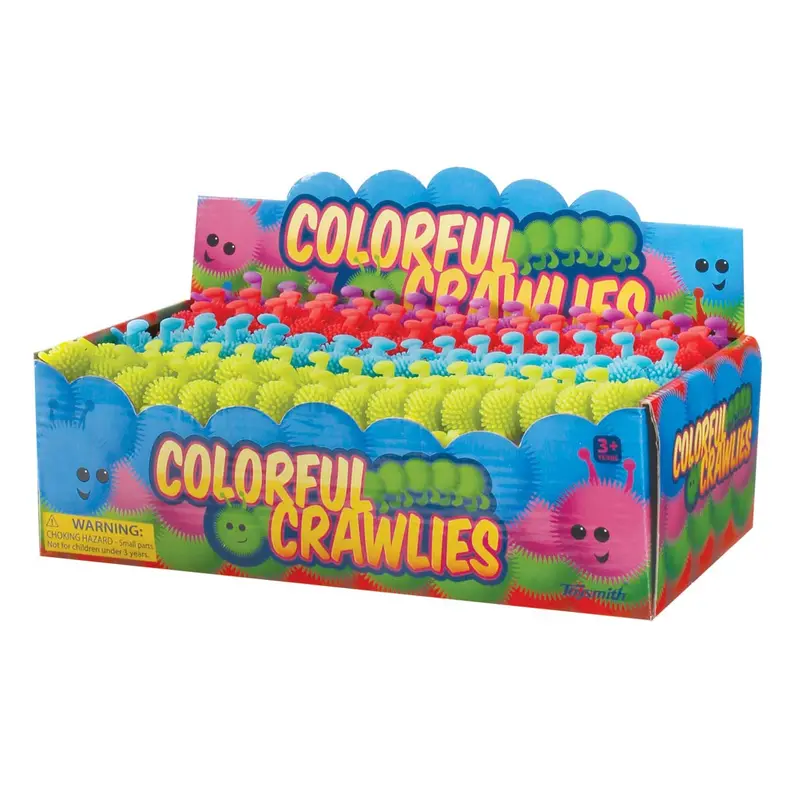 Toysmith Colorful Crawlies – Wiggle And Stretch Bugs 1