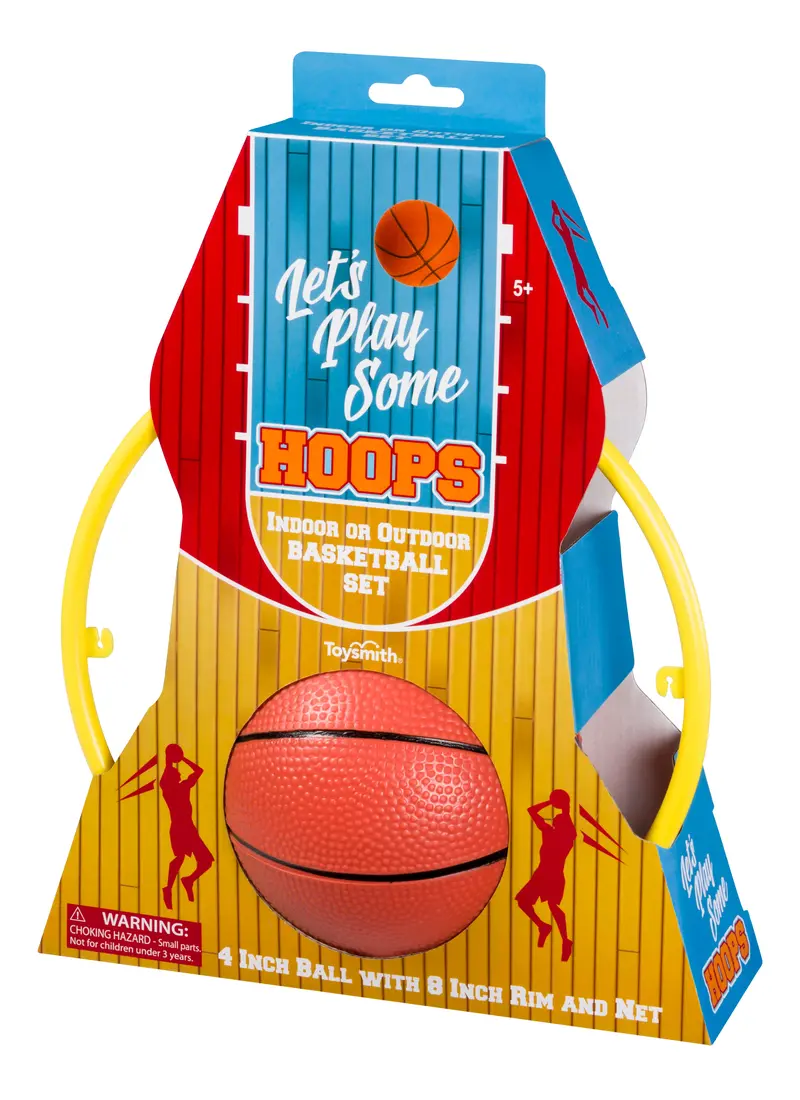 Toysmith Hoops Mini Basketball Set 1
