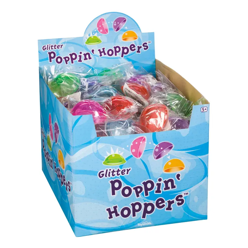 Toysmith Jumbo Glitter-Popping Hopper Toy 1