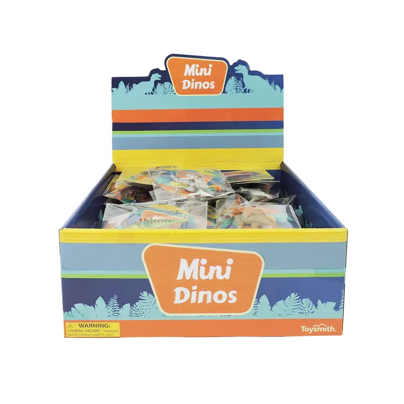 Toysmith Mini Dinosaur Figures – Collectible Set 1