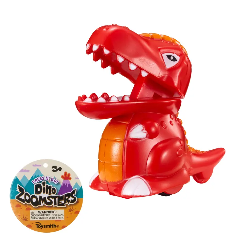 Toysmith Press-And-Go Dino Zoomer Vehicle 1
