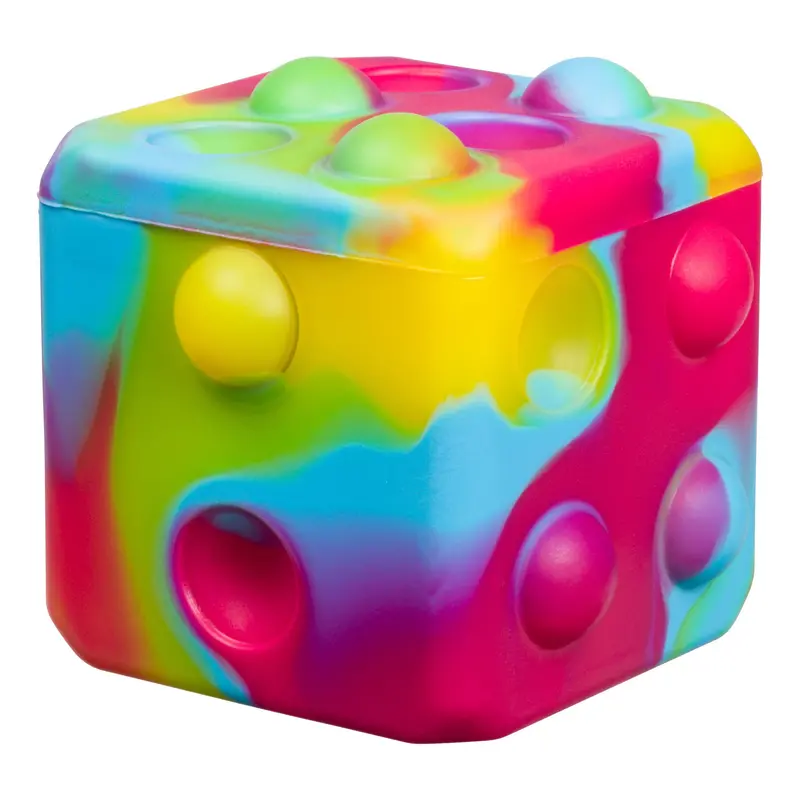 Toysmith Rainbow Poppin' Dice Game 1