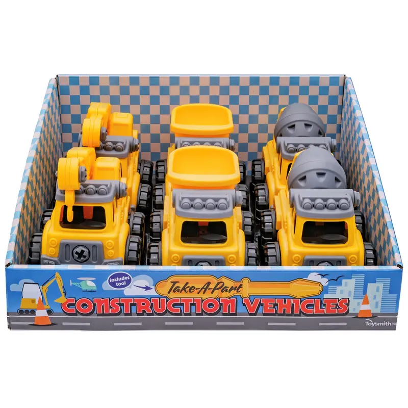 Toysmith Take-Apart Construction Vehicle Kit 1