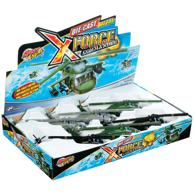 Toysmith X-Force Command Helicopter – Radio-Controlled Flying Toy With Stunts 1