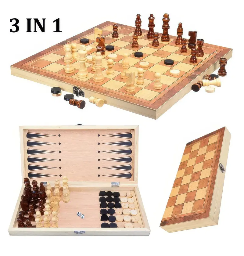 Traditional Games Triple-Threat Board Game Collection 1