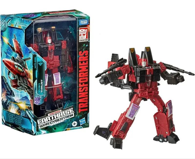 Transformers War For Cybertron Thrust Action Figure – 16Cm Detailed Collector’S Model 1