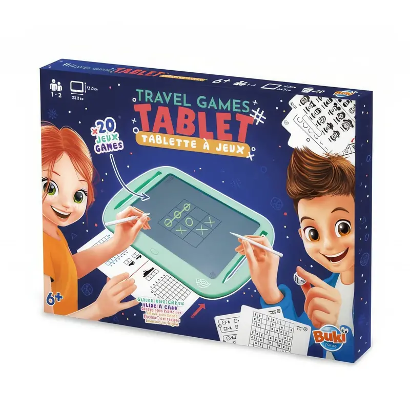 Travel Games Tablet – Portable Learning Device By Buki France 1