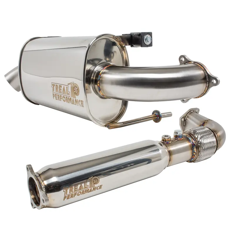Treal Performance Back Exhaust System For 2025–2026 Polaris Rzr Pro S Turbo 1