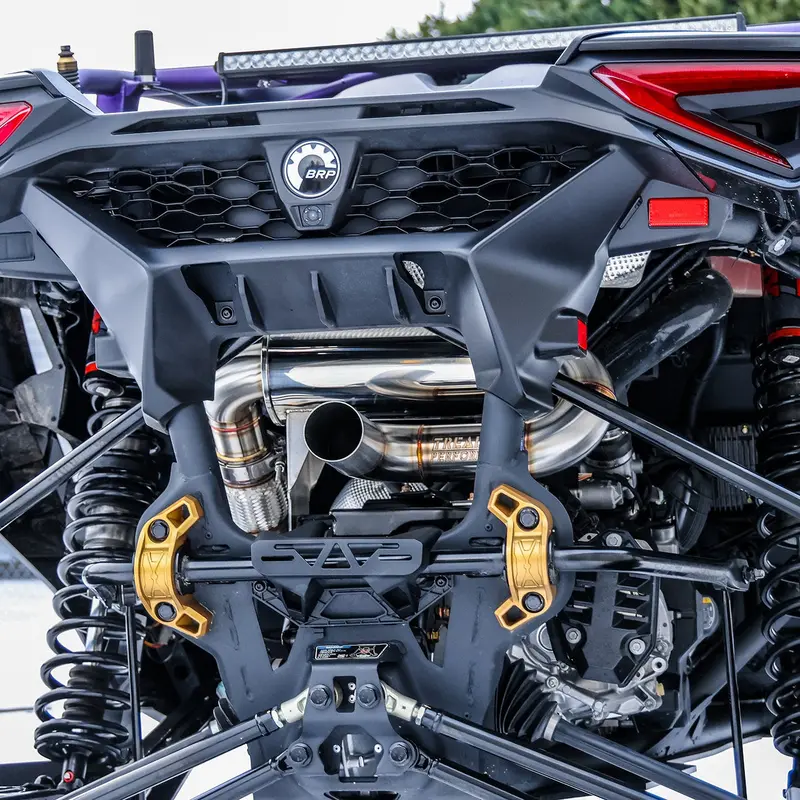 Treal Performance Can-Am Maverick R 'Outlaw' Exhaust System (2024–2025) 1