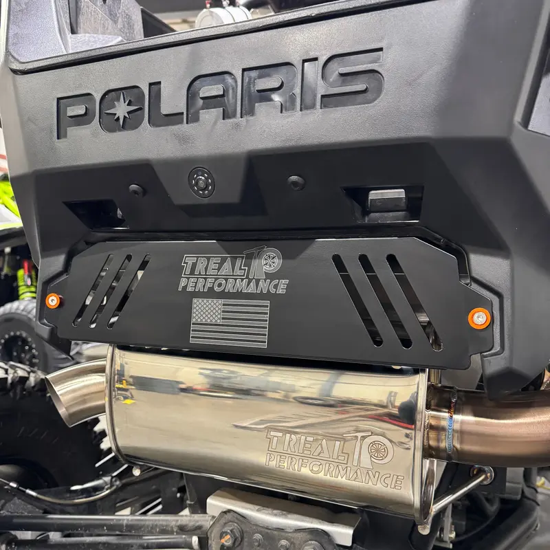 Treal Performance Exhaust Cover For 2020–2026 Polaris Rzr Pro Xp & Turbo R 1