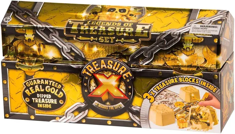 Treasure X Legends Of The Treasure Three-Pack Collectible Chest Set (41501) 1