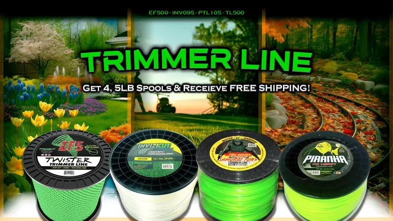 Trimmer Line 4-Pack: 5-Lb Spool Value Bundle – Ppp45 1