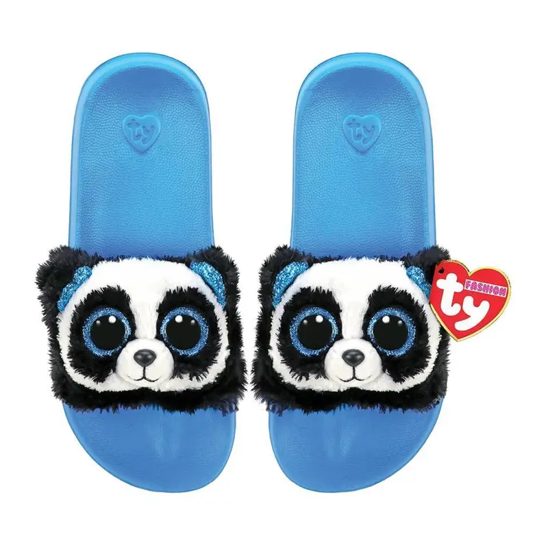 Ty Bamboo Panda Slide Slippers – Eco-Friendly Indoor Footwear (Eu 32–34) 1
