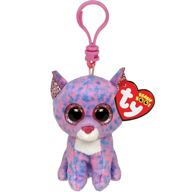 Ty Beanie Boos Clip-On Cassidy Cat – 7 Cm Mini Plush 1