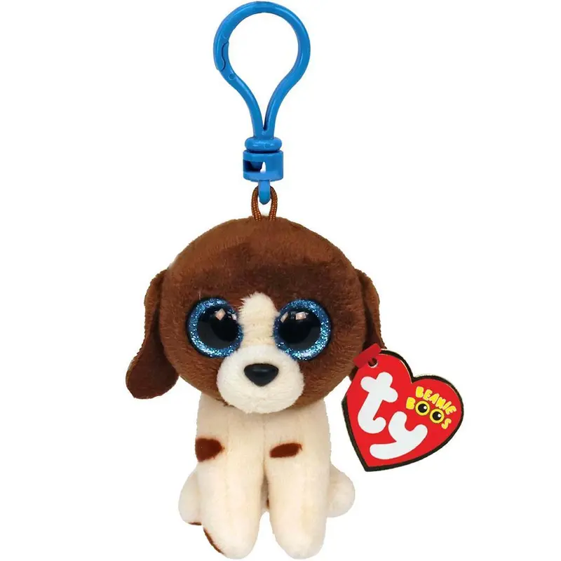 Ty Beanie Boos Clip-On Muddles Dog – 7 Cm Mini Plush 1