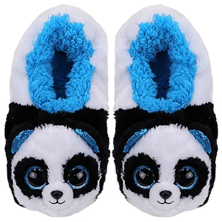 Ty Fashion Bamboo Panda Slippers – Kids' Size 36–38 1