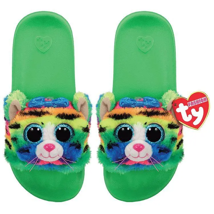 Ty Tigerly Cat Slide Slippers – Playful Casual Footwear (Eu 32–34) 1