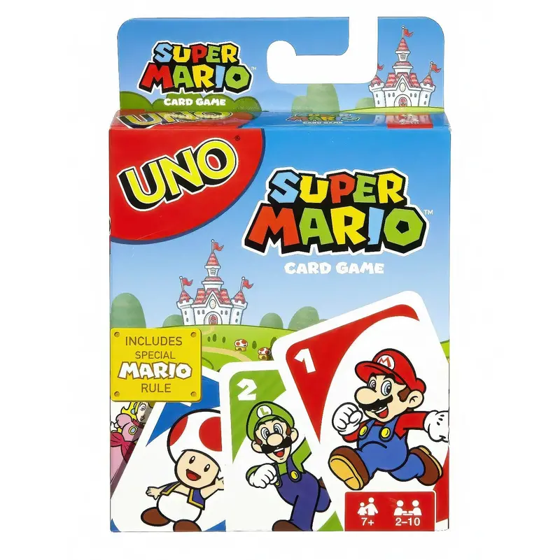 Uno Super Mario Edition Card Game – Themed Family Fun 1