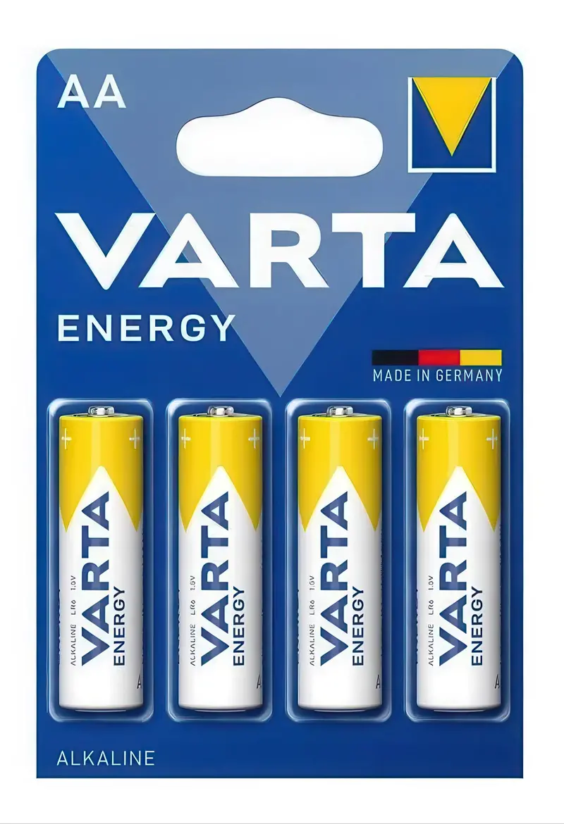 Varta Energy Aa Alkaline Batteries – Premium 1.5V, 4-Pack 1
