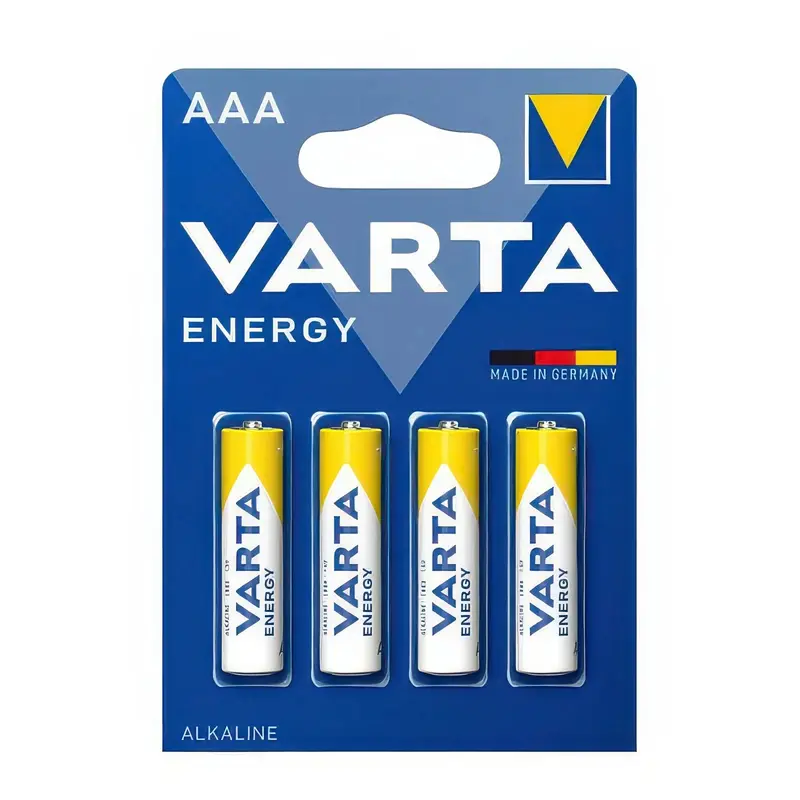 Varta Energy Aaa Alkaline Batteries – Long-Lasting 1.5V, 4-Pack 1