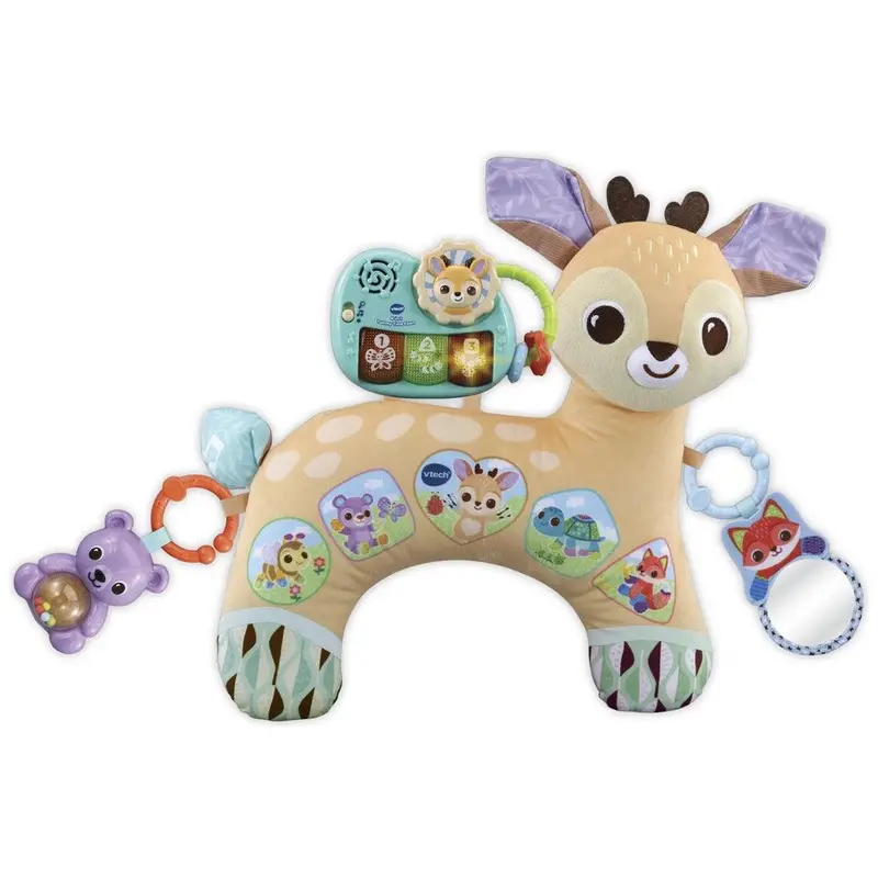 Vtech 4-In-1 Tummy Time Fawn Developmental Activity Toy 1