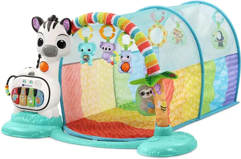 Vtech 6-In-1 Playtime Tunnel For Crawling And Sensory Exploration 1