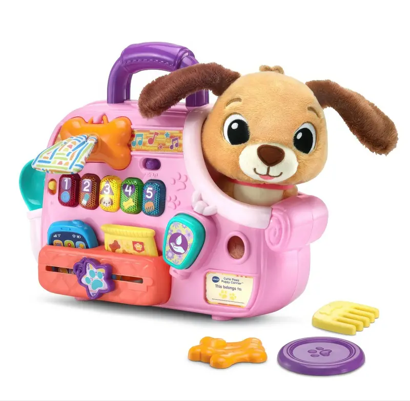 Vtech Cutie Paws: Portable Puppy Carrier For Kids 1