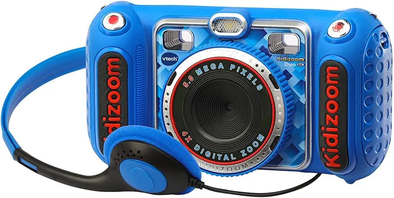 Vtech Kidizoom Duo Dx Digital Camera – Blue Edition (Greek Language Support) 1