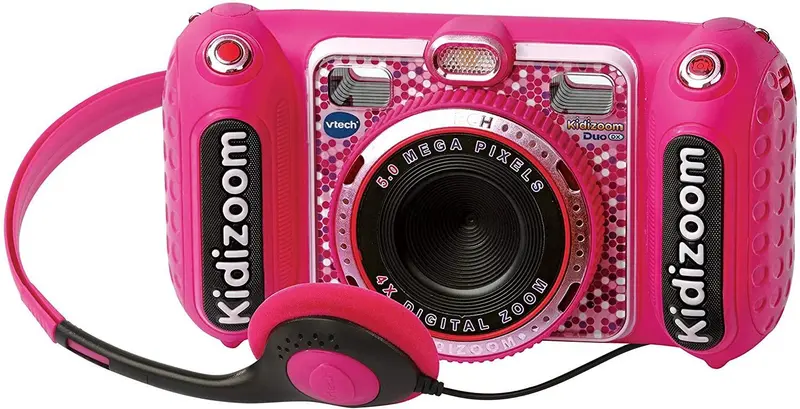 Vtech Kidizoom Duo Dx Digital Camera – Pink Edition (Greek Language Support) 1