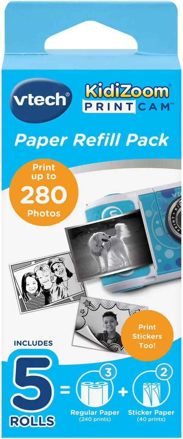 Vtech Kidizoom Print Cam Refill Pack – 4 Photo Rolls For Instant Printing 1