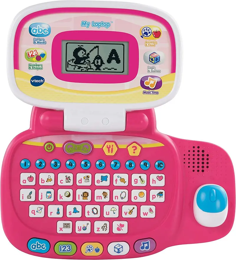 Vtech My First Laptop – Interactive Learning Toy In Pink 1