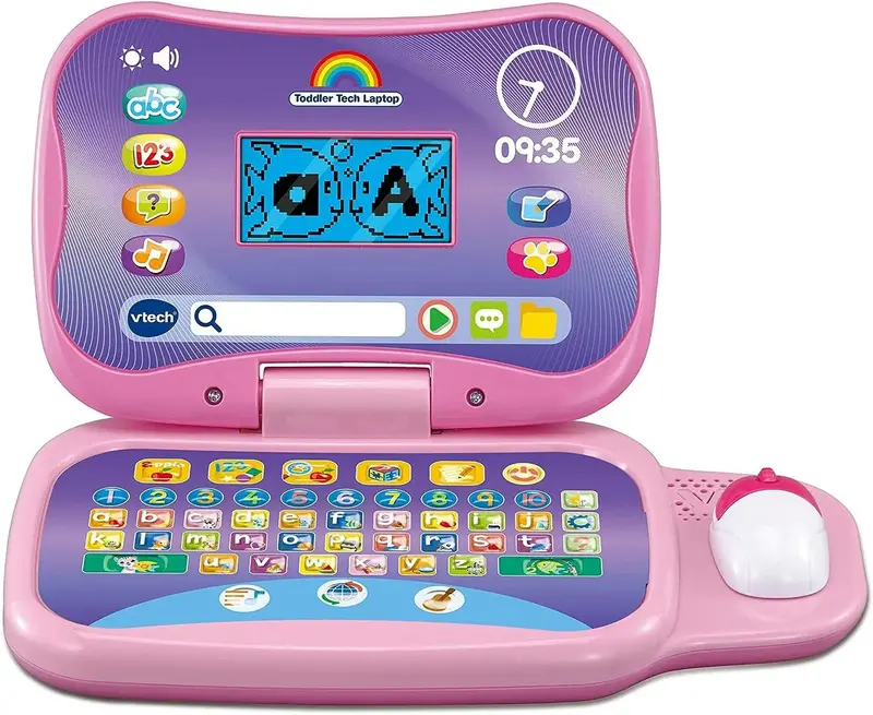 Vtech Toddler Tech Laptop – Pink Educational Tablet Toy 1