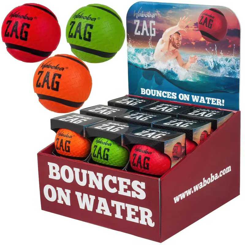 Waboba Zag Ball – 80Mm Water-Rebound Sports Ball 1