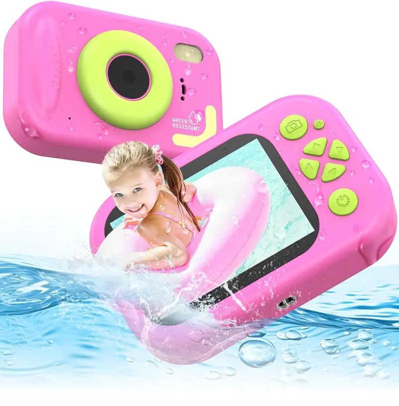 Waterproof Digital Camera For Underwater Use – Pink 1