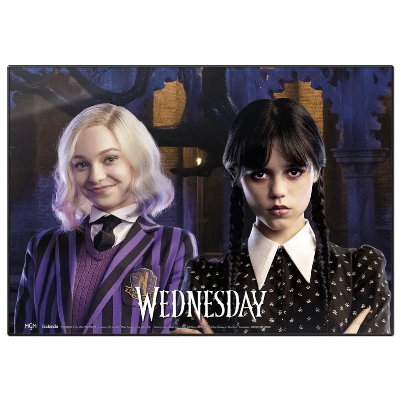 Wednesday Addams Desk Mat – Stylish Gothic-Themed Mouse Pad 1