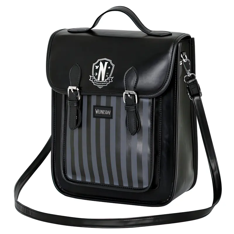 Wednesday Addams Official Backpack – Gothic-Inspired School Bag With Signature Style 1