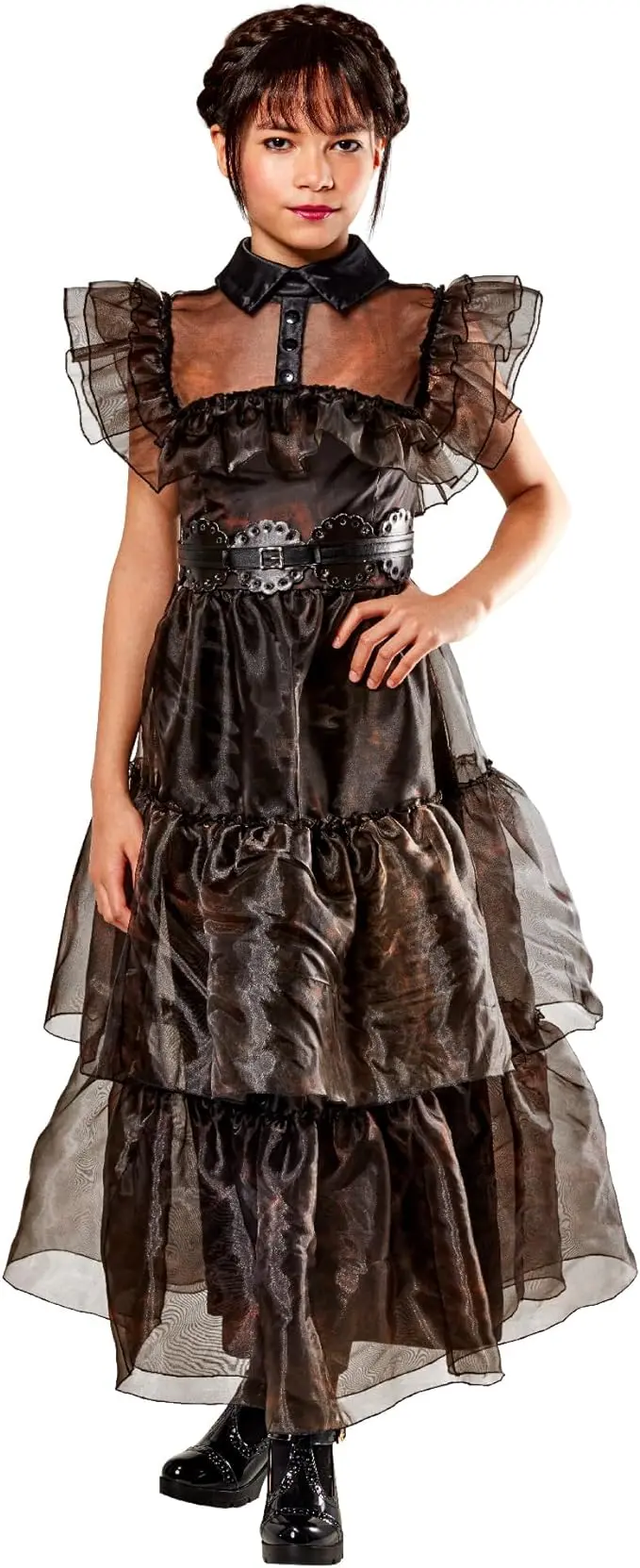 Wednesday Deluxe Dance Costume For Kids 1