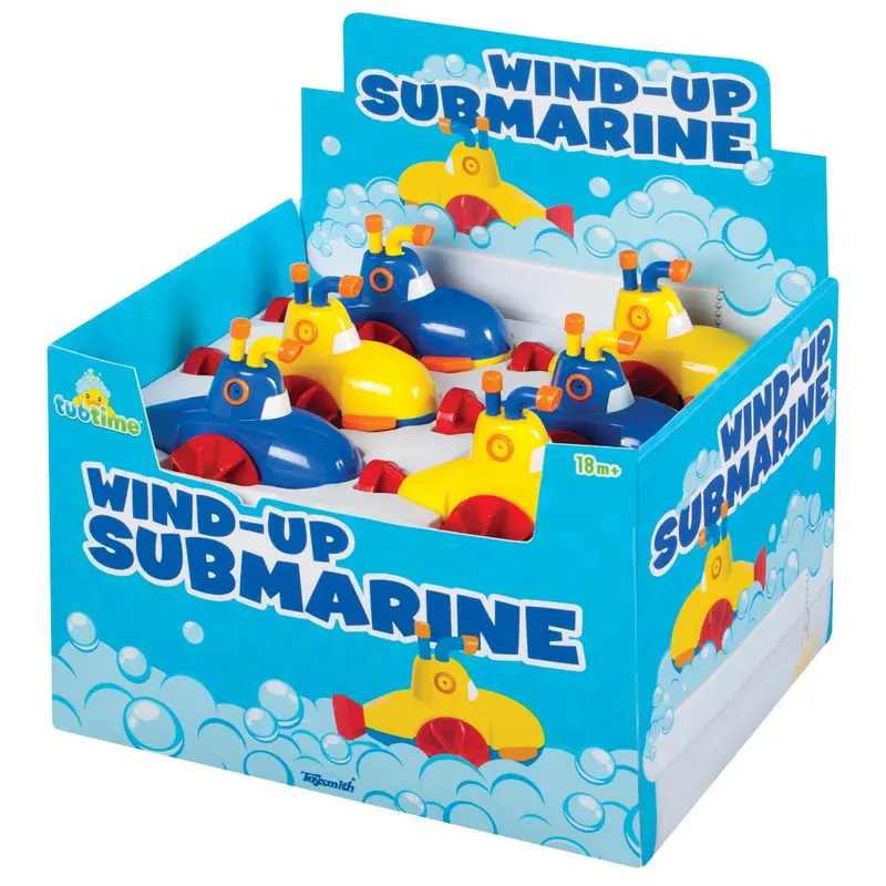 Wind-Up Submarine – Tub Time Interactive Bath Toy 1