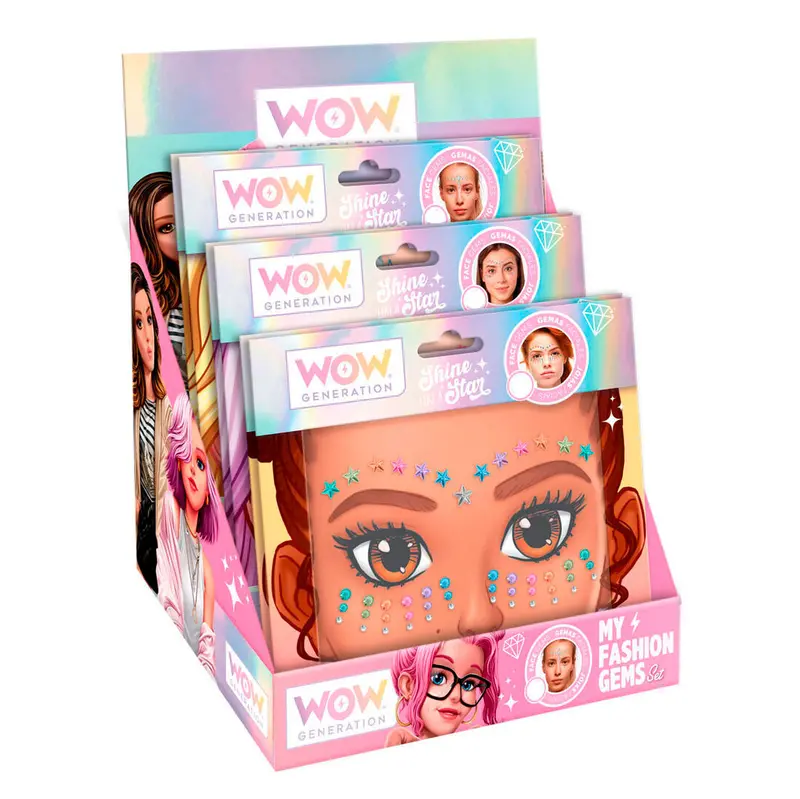 Wow Generation Face Sticker Pack – Mixed Designs 1