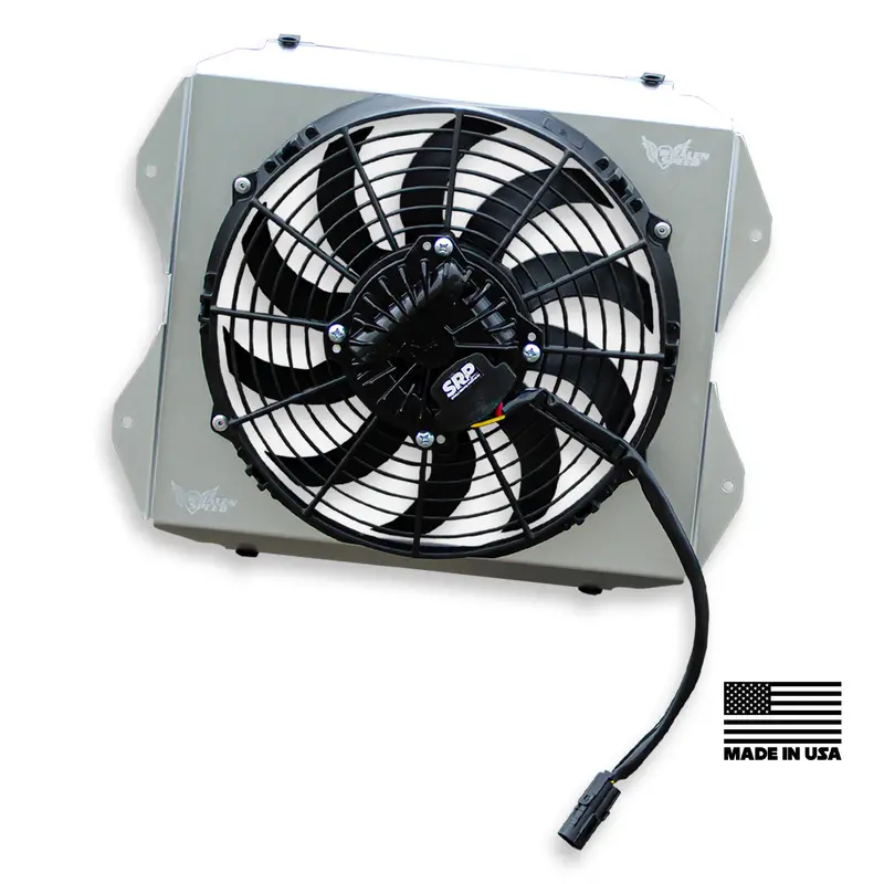 Wsrd 10-Inch High-Flow Intercooler Fan Assembly With Shroud – Can-Am X3 1