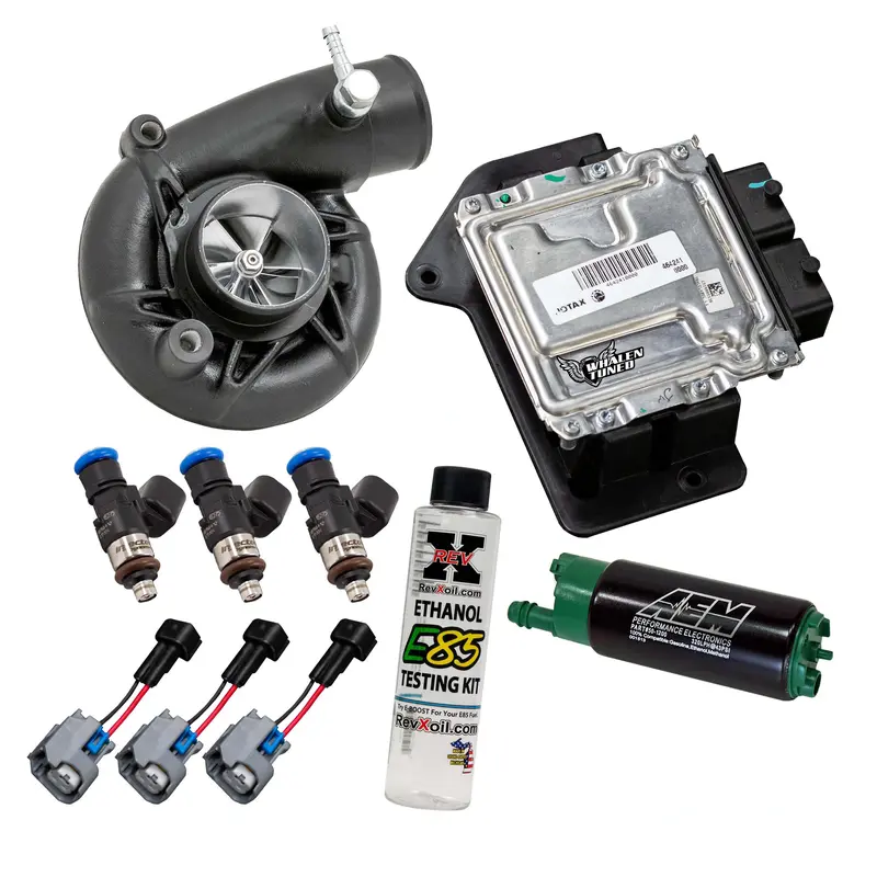 Wsrd Green Turbocharger Base Package For 2021 Can-Am X3 Turbo Rr (Up To 300 Hp) — Pre-November 2020 Build Date 1